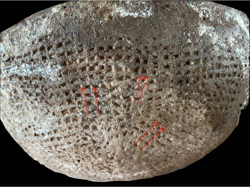 Fig.1 b. Décor à impression