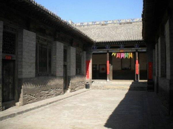 Cour intérieure de la maison familiale des Dai, Qixian, province du Shanxi, 2017. Crédits : auteur